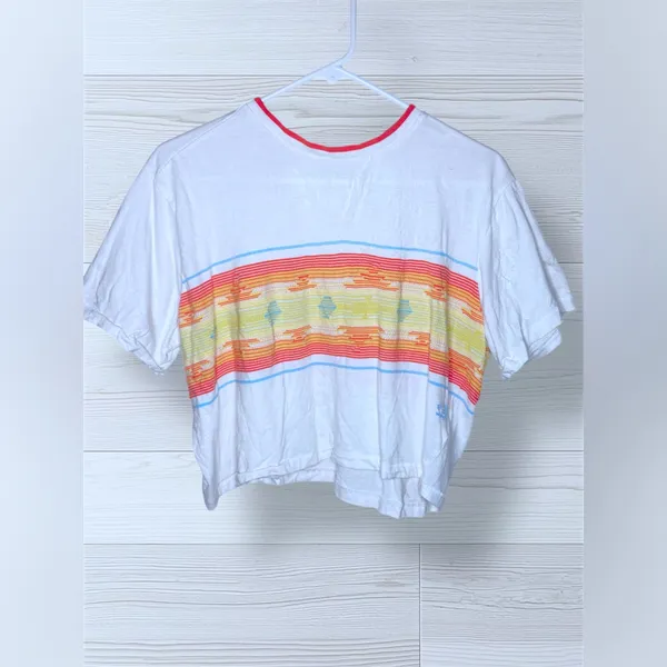 BILLABONG X WRANGLER Women’s Border Line Jaquard Short Sleeve Graphic Tee - Image 5