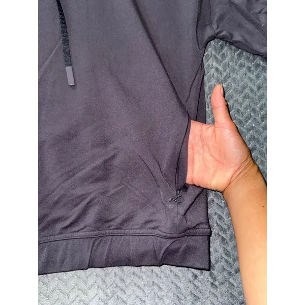 Lululemon Women's Twisted And Tucked Hoodie Sweatshirt Pullover‎ Purple Size 8 - Image 3