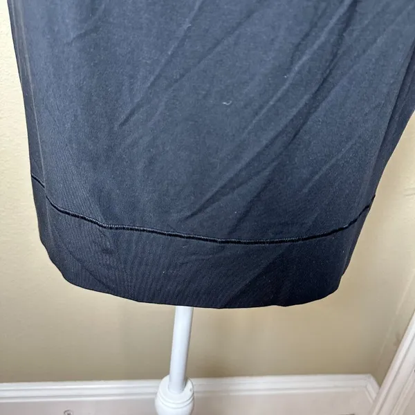ATHLETA Drape Neck Short Sleeve Knit Top T Shirt Blouse Size Medium - Image 3