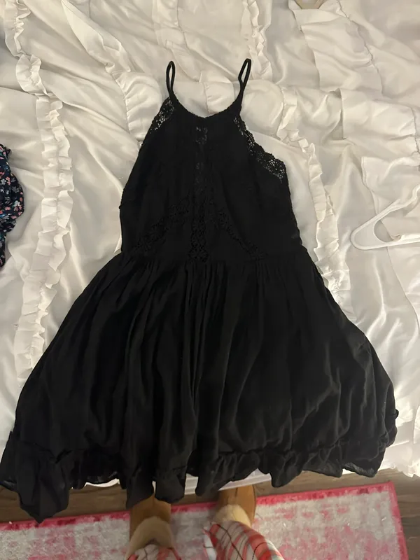 Lizard Thicket Black mini sundress - Image 2