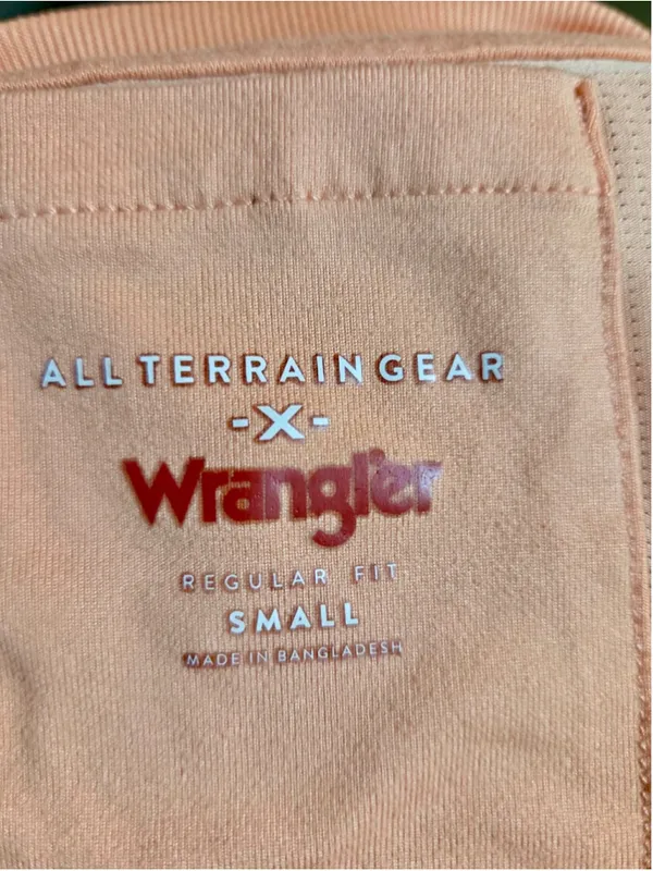 Wrangler ATG All Terrain Gear Women’s Performance Tank Top Peach Size S W-202 - Image 3