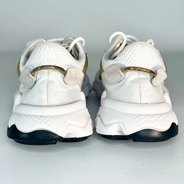 Adidas Ozweego Running Sneakers Shoes Athletic White Grey Women 7.5 / Men 6 - Image 5