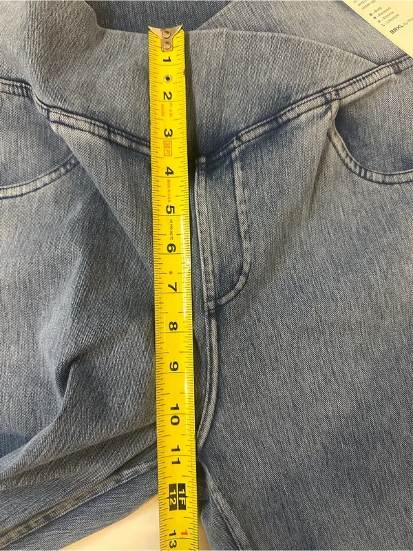 HeartSoul Wide-Leg Flare Jeans in Medium Blue - Image 7