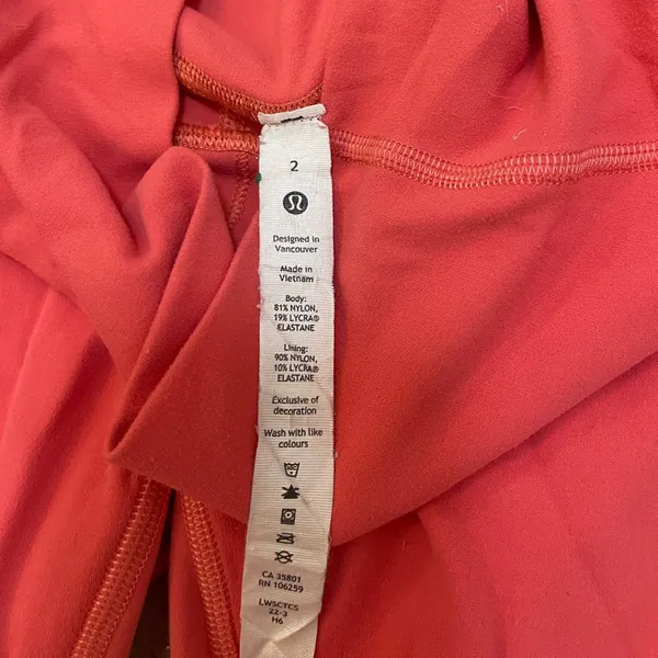 Lululemon Athletica high rise align hot pink leggings women’s size 2 - Image 5