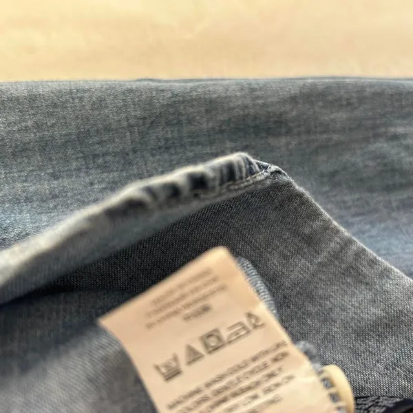 J.Crew Womens Size 0 Chambray Button Down Shirt Blue Long Sleeve Cotton‎ Denim - Image 5