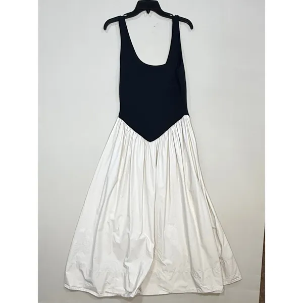 Ronny Kobo Combo Drop Waist Midi Dress Size M - Image 7