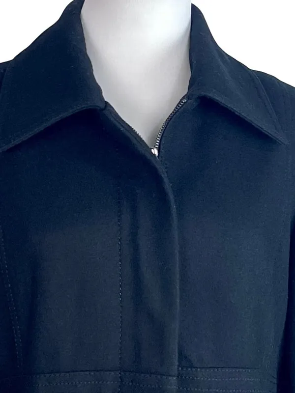 Kenneth Cole Reaction Structured Mid-Length Wool Blend Modern Winter Coat 12 - Image 3