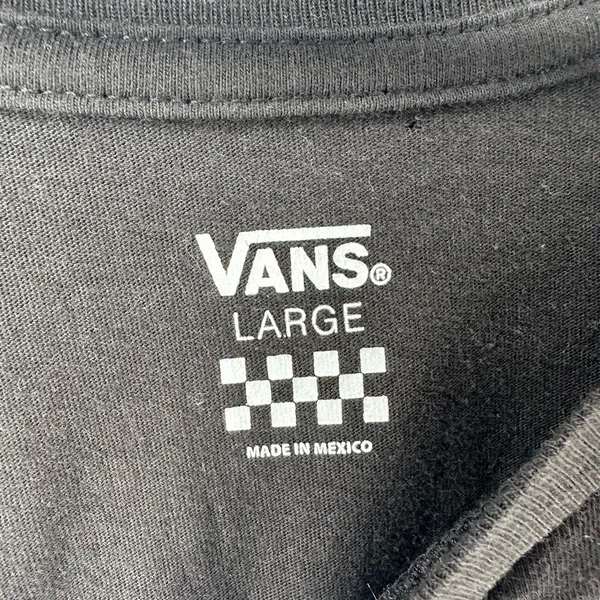 🖤Vans Black Floral Graphic Crop Short Sleeve T-Shirt - Image 3