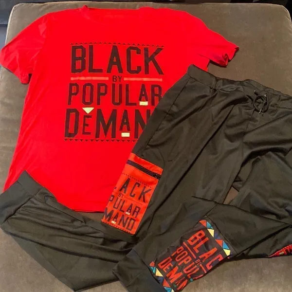 Women’s 2 Piece Outfit Black By Popular Demand Size 3XL NEW - Image 2