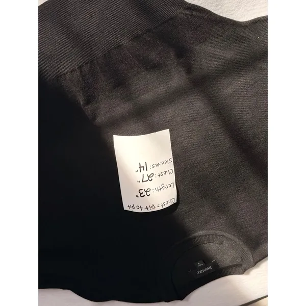 NWT Karen Kane Black Rosy Rebel Dolman Sleeve Sweater Sz S Relaxed Fit Crew Neck - Image 6