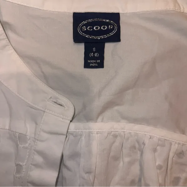 Chic White Eyelet Mini Dress Size undefined - Image 7