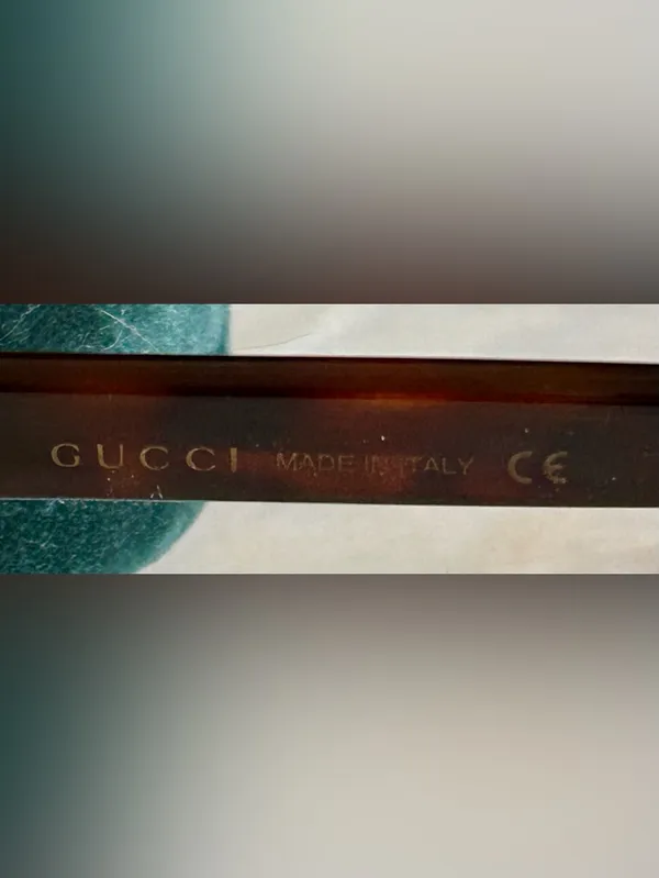 Gucci GG0040 004‎ Transparent Light Grey Plastic Square Eyeglasses w/Case - Image 10
