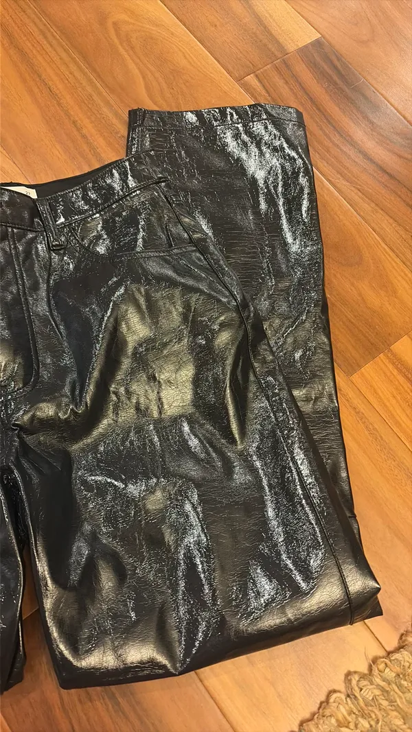 Abercrombie Leather Pants Straight - Image 4