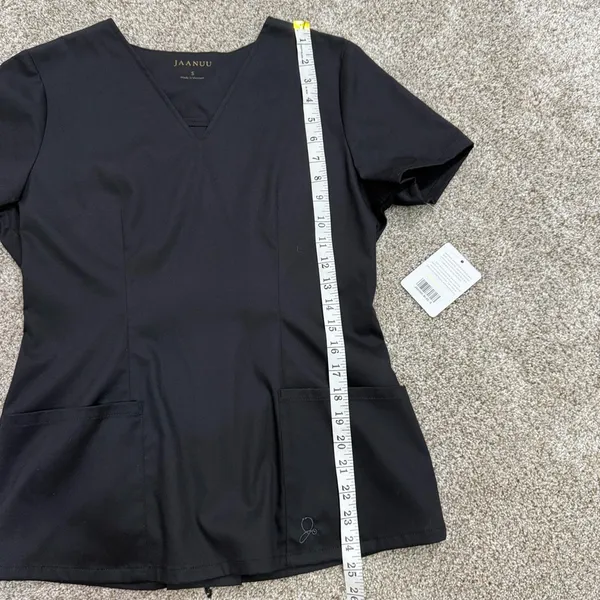 Jaanuu Zip Back Contour Scrub Top - Image 7