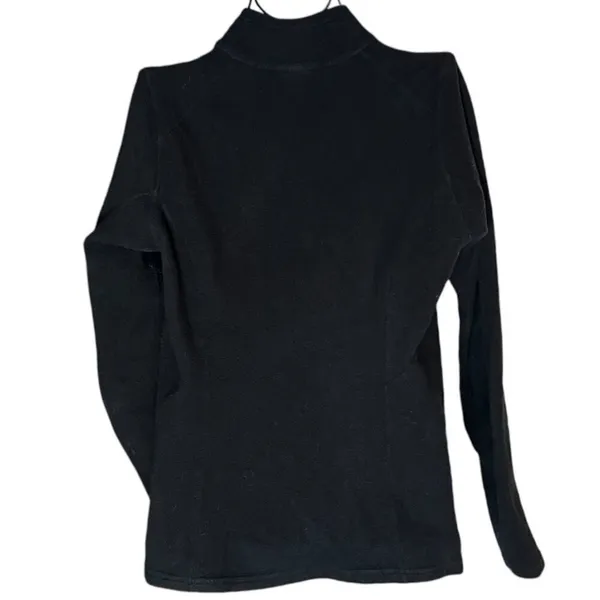 The North Face Women's‎ S 1/4 Zip Fleece Pullover Solid Black Gorpcore Outdoor - Image 5