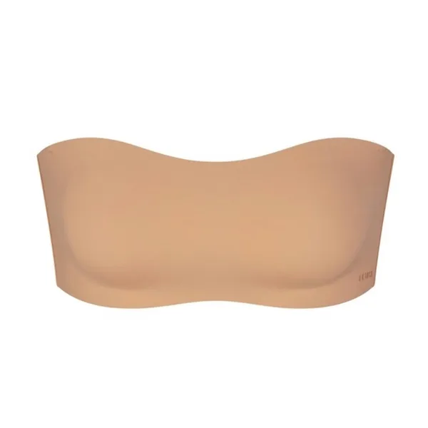 SKIMS NAKED BANDEAU BRA IN OCHRE strapless size XXS‎ nwt - Image 4