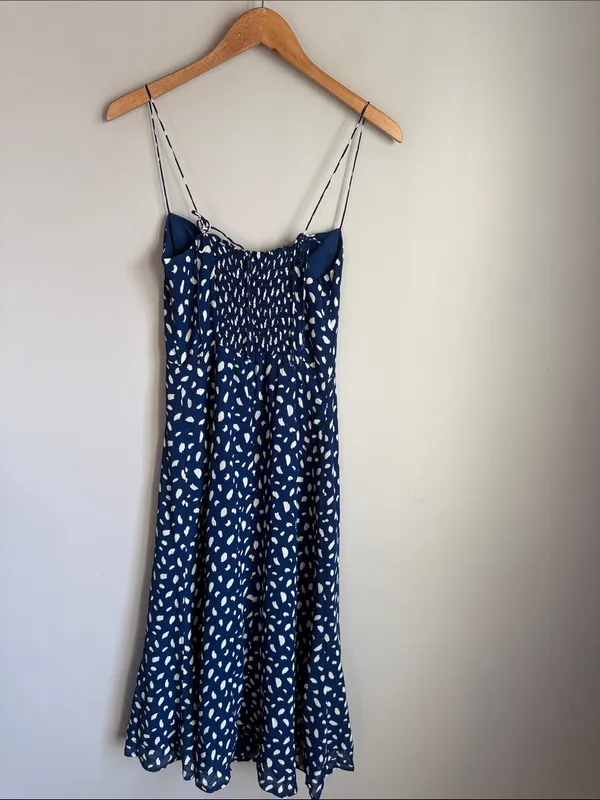 Reformation Juliette Midi Dress Moray 6 - Image 3