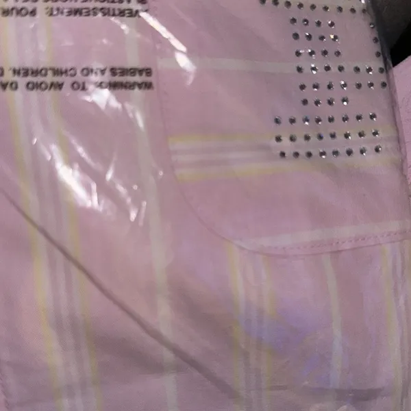 PINK - Victoria's Secret COTTON POPLIN OVERSIZED‎ BUTTON-DOWN SLEEPSHIRT - Image 6