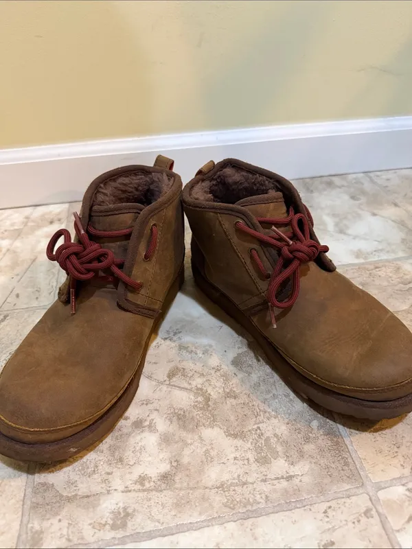 Women’s UGG Neumel Leather Weather II Boots - Image 2