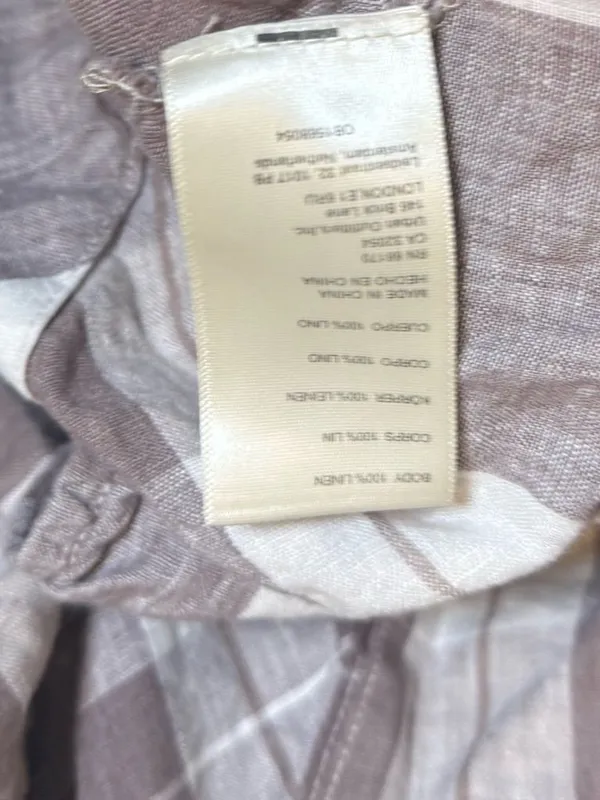 Free People‎ Summer Serenade Linen Top - Image 4