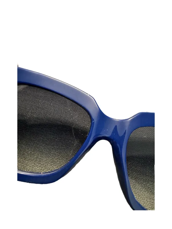 Céline Paris Blue Acetate Sunglasses - Image 4