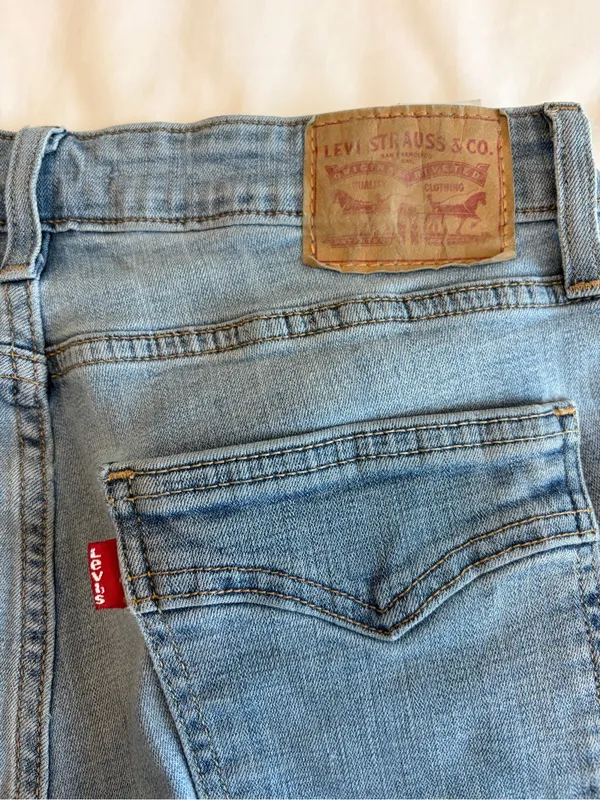 Levi’s 725 High Rise Bootcut Jeans 30 Classic Flattering Light Wash A5 - Image 7