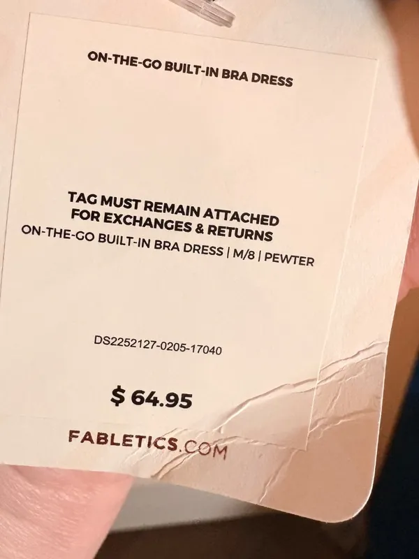 Fabletics On-The-Go Built-In Bra Dress - Image 6