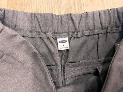Old Navy women grey ankle length slacks Dress Pants - Image 2