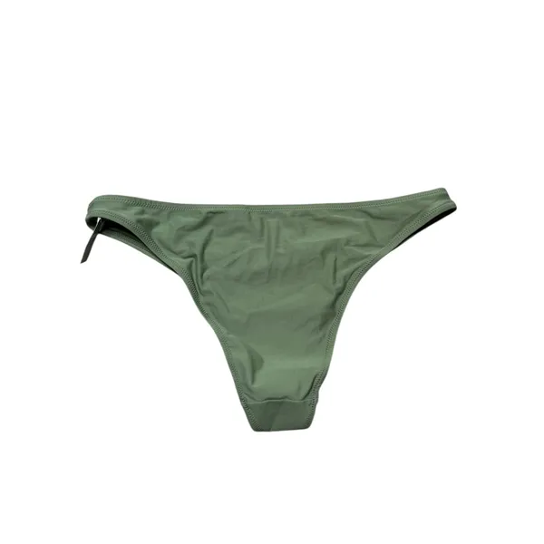 NWT Aerie Swim Bottoms Women XL Olive Green Cheeky - Image 2