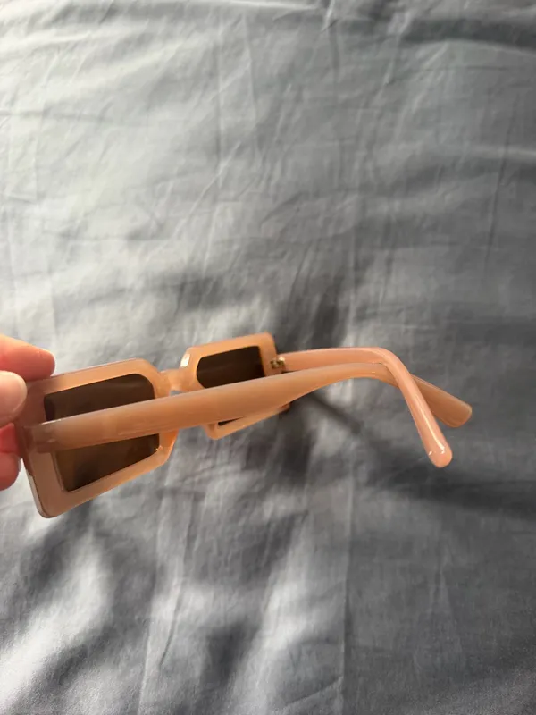 Square Sunglasses Orange - Image 2