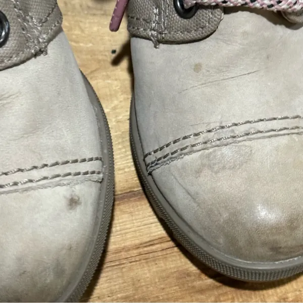 Sorel Canvas & Leather PDX Wedge Lace‎ Up Bootie Size 6.5 A58 - Image 7