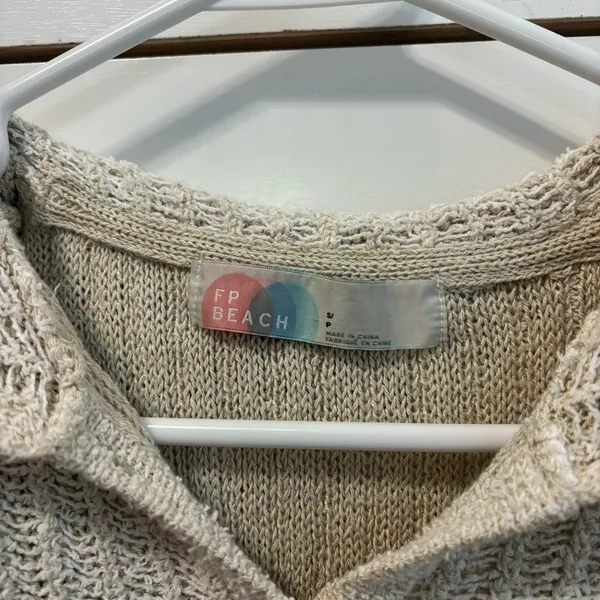 Free People Beach Rita Sweater Cream - Image 6