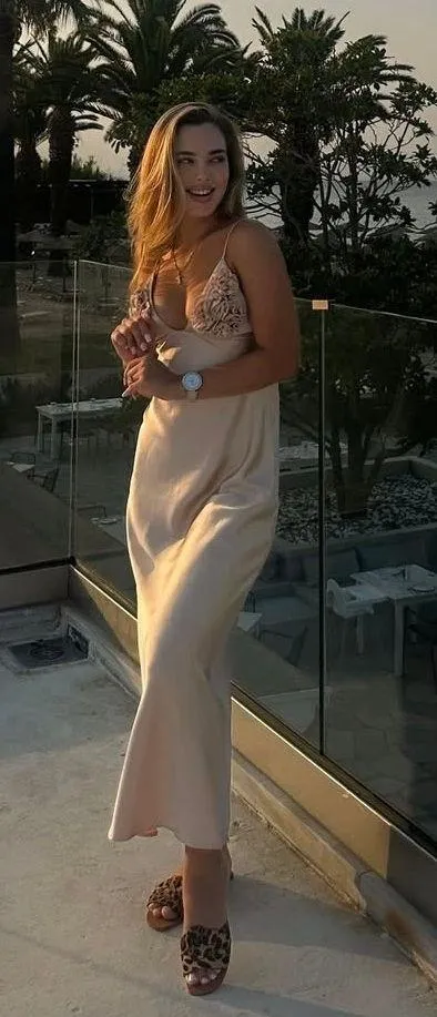 Zara dress maxi satin slip bodycon ruffled strappy wedding evening cocktail - Image 13