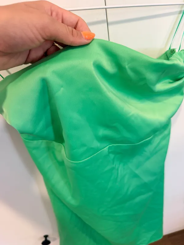 Urban Outfitters Green Strapless Dress - Image 2