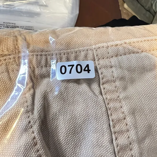 704 |‎ Aerie Utility Cargo Shorts Women's Small Tan Drawstring Relaxed Boho - Image 8