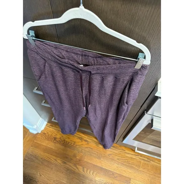 lululemon athletica Warm Down joggers feature a heathered purple‎ 12 - Image 2
