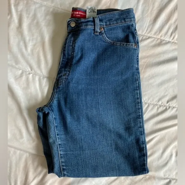 Levi's 512 Slim Fit Tapered Leg Classic Slim Stretch Vintage - Image 3