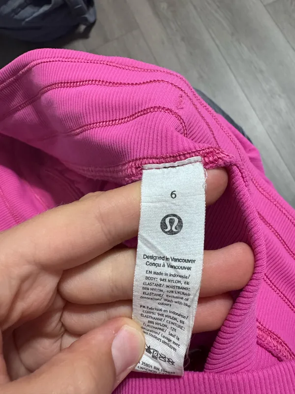 Lululemon Dance Studio Pants Pink Sonic - Image 3