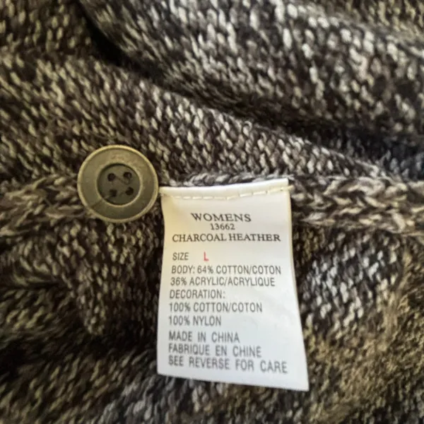 Woolrich Vintage 90's Nordic Fair Isle Ski Cardigan Woman's L Sweater Womens - Image 5