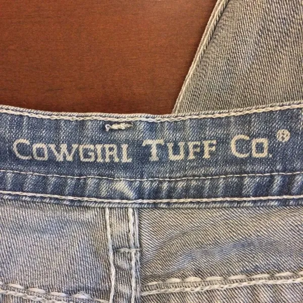 Cowgirl Tuff fearless bling jeans bootcut wide leg 28 - Image 10