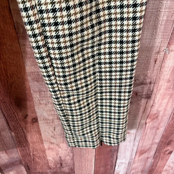 Who What‎ Wear Black And White Houndstooth Print Pull On Pants Size 12 - Image 6