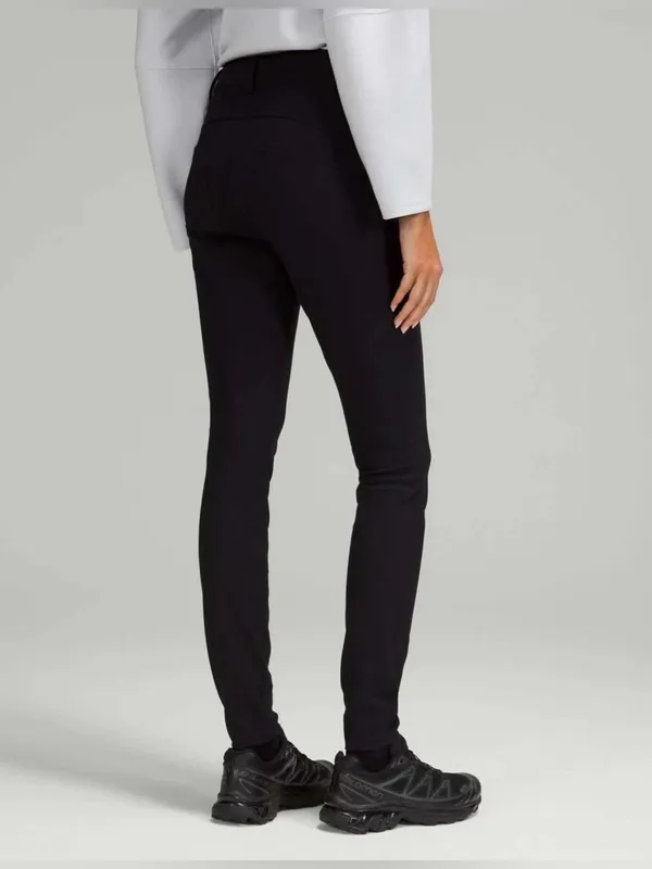 Lululemon City Sleek 5 Pocket 7/8 Pant in Black Size 4 - Image 2