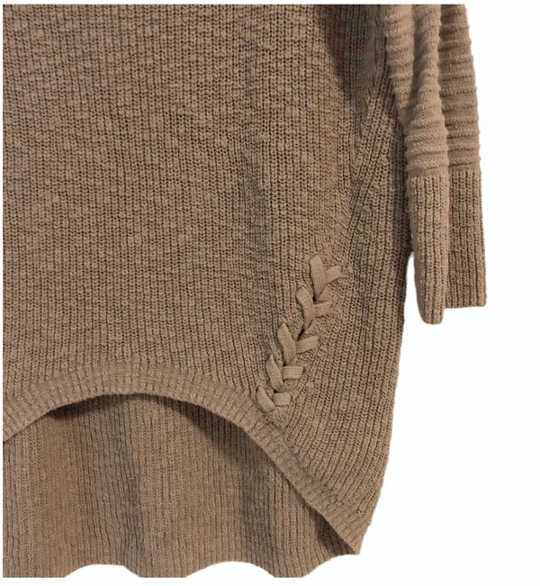 Express Tan Hi-low Sweater - Image 6