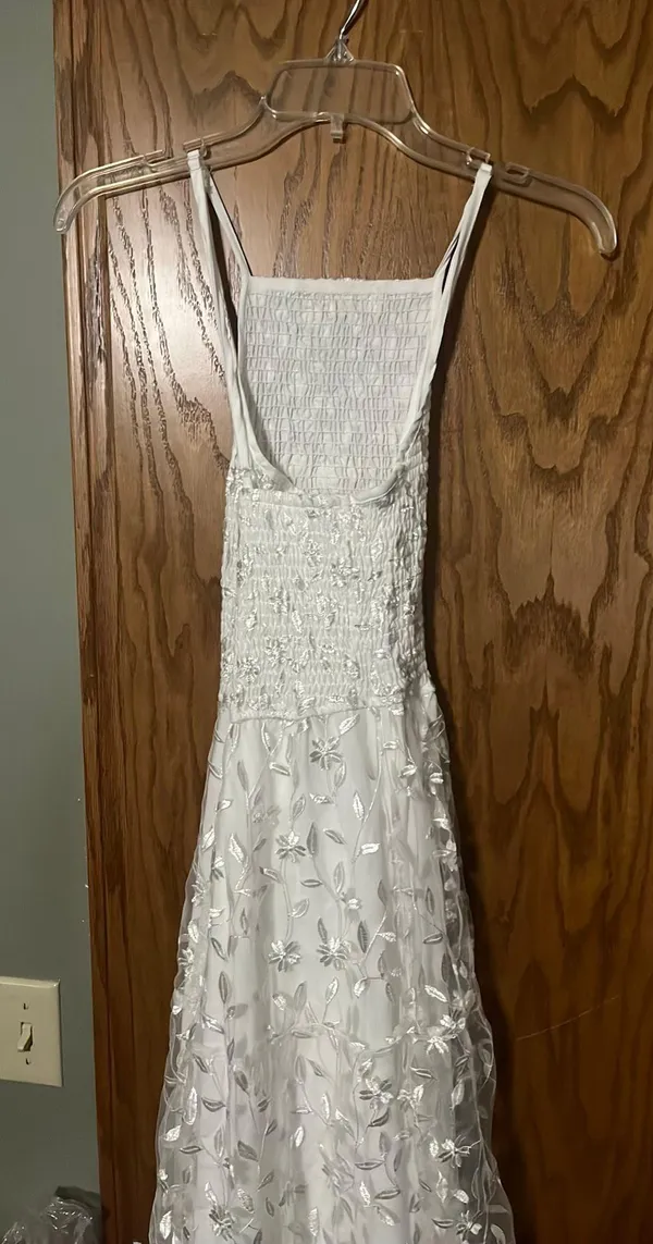 midi Dress White - Image 3