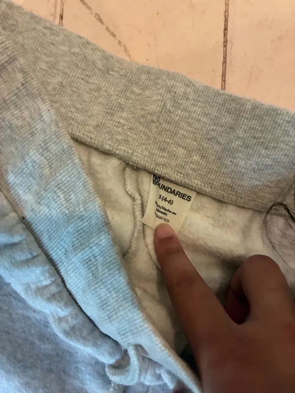 No Boundaries Heather Grey Sweatpants - Image 3