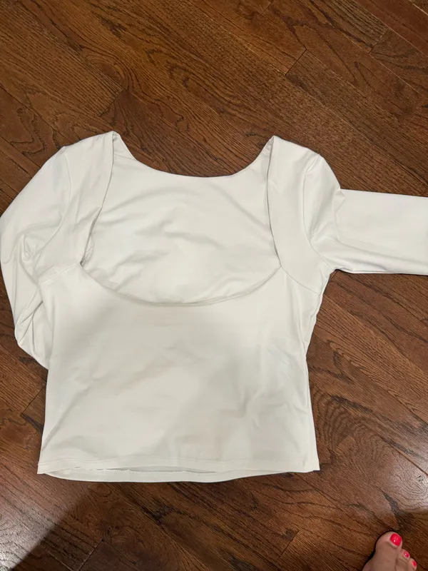 Women’s cotton on open back long sleeve - Image 2