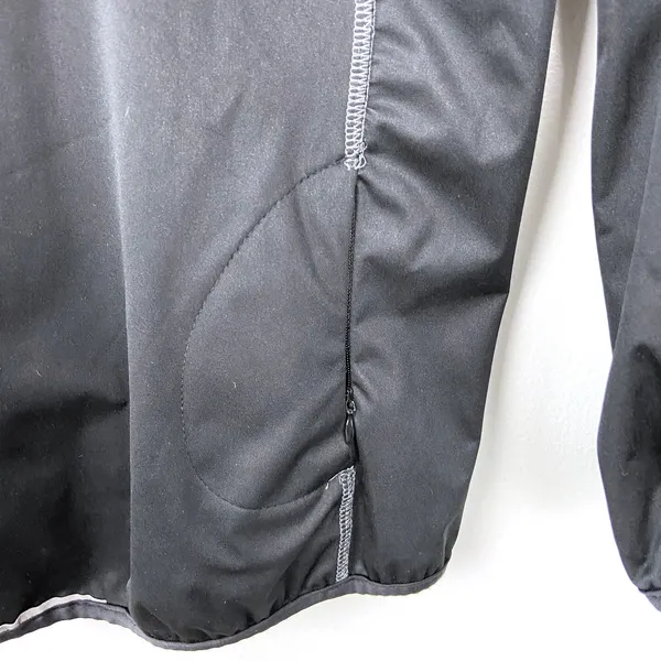 Asics Running Jacket Full Zip Black Water Repellant Activewear Women Size‎ Small - Image 8