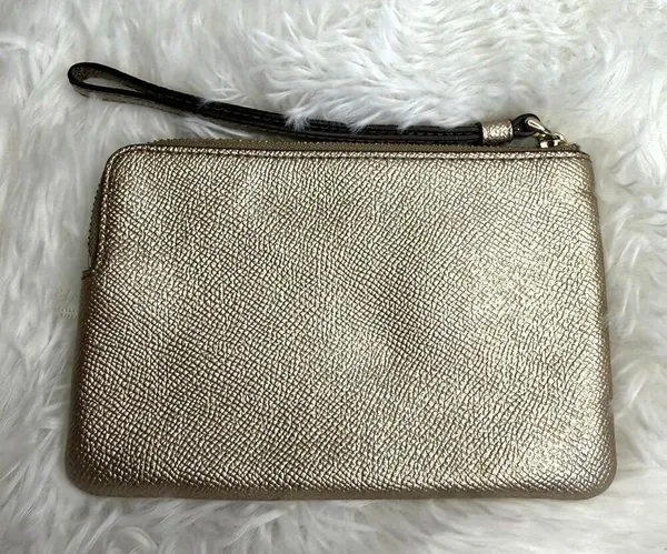 COACH Gold Slim Wristlet - Image 2