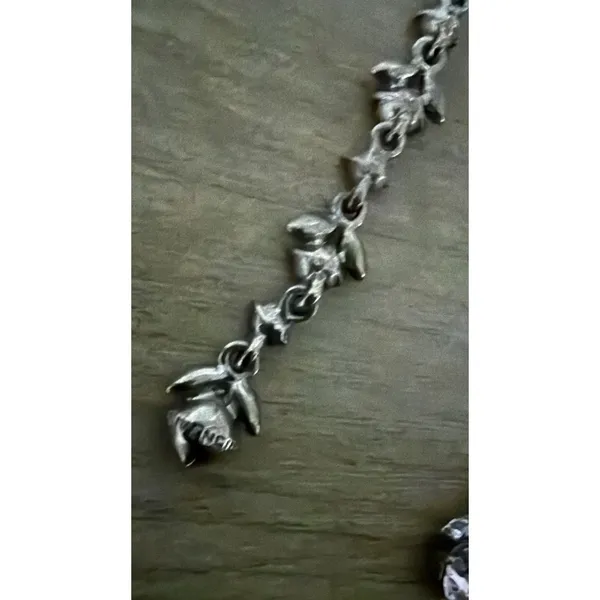Givenchy Crystal Linear Drop Earrings - Image 5