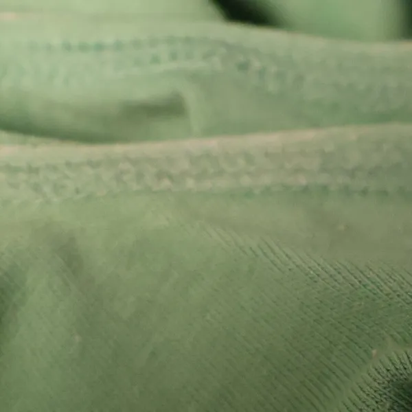 Vintage 80s 90s Stefano Drop Waist Dress Womens Size M Green Tennis Preppy - Image 8